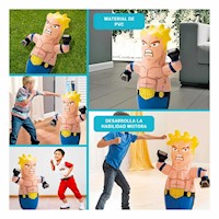 Inflable Color Azul de Coleccion Deportes para un Ambiente de Accion en Casa Y+Post It